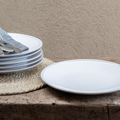 Cherwell 28cm Dinner Plate - White