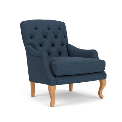 Armchair - Indigo - House linen mix
