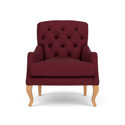 Armchair - Rosehip - House linen mix