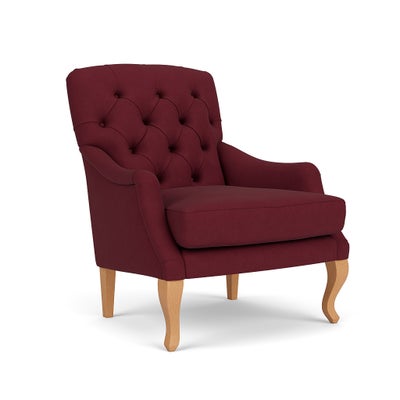 Armchair - Rosehip - House linen mix