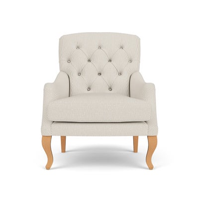 Armchair - Natural - Broadway Stripe