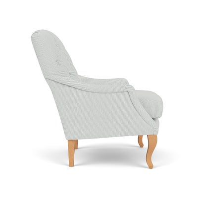 Armchair - Duck Egg - Broadway Stripe
