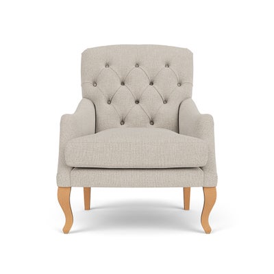 Armchair - Natural - Aquaclean Oxford
