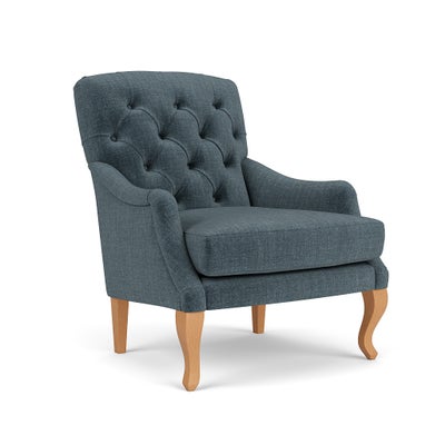 Armchair - Teal - Eco Chenille