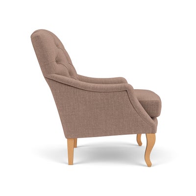 Armchair - Dusky Rose - Eco Chenille