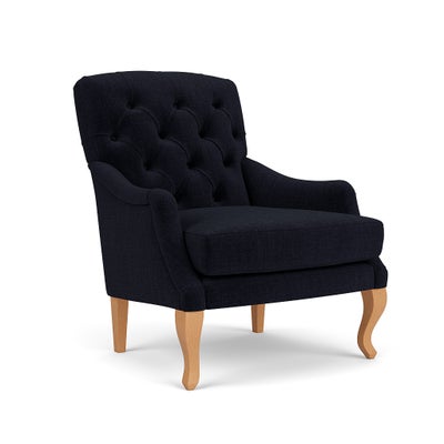Armchair - Ink - Eco Chenille
