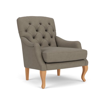 Armchair - Mid Grey - House Linen Mix