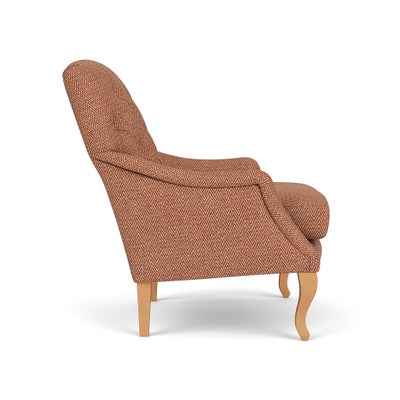 Armchair - Brick - Herringbone Weave
