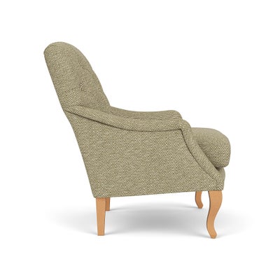 Armchair - Apple - Herringbone Weave