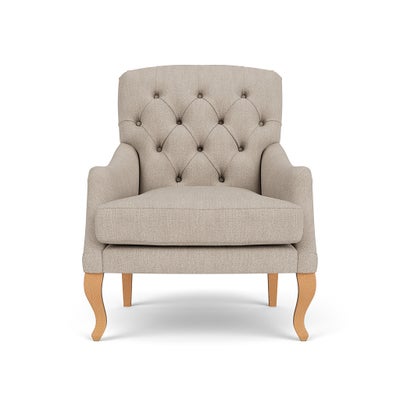 Armchair - Natural - Luxury Italian Linen