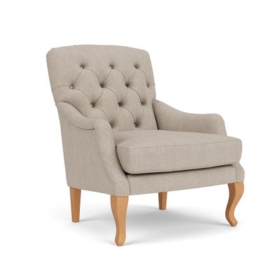 Armchair - Natural - Luxury Italian Linen