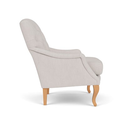 Armchair - Soft White - Luxury Italian Linen