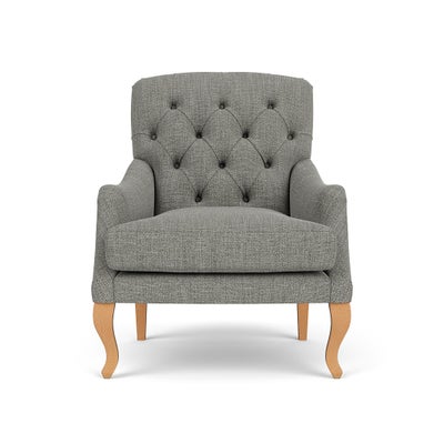 Armchair - Grey marl - Rustic weave