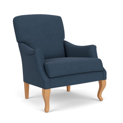 Armchair - Indigo - House linen mix
