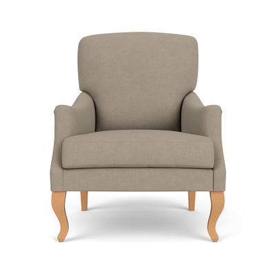 Armchair - Dove grey - House linen mix