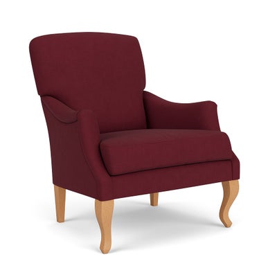 Armchair - Rosehip - House linen mix