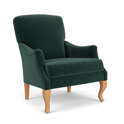 Armchair - Lake - Matt Velvet