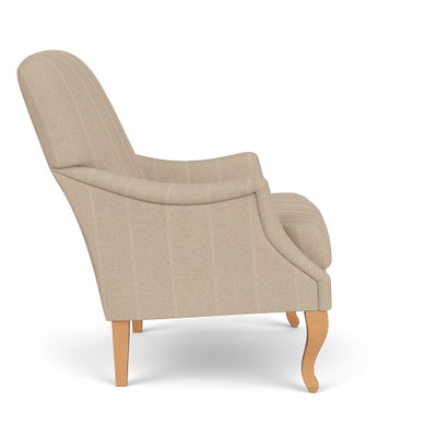 Armchair - Natural - Compton Stripe