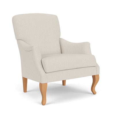 Armchair - Natural - Broadway Stripe
