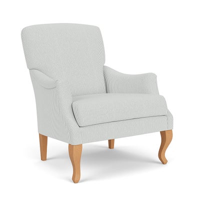Armchair - Duck Egg - Broadway Stripe