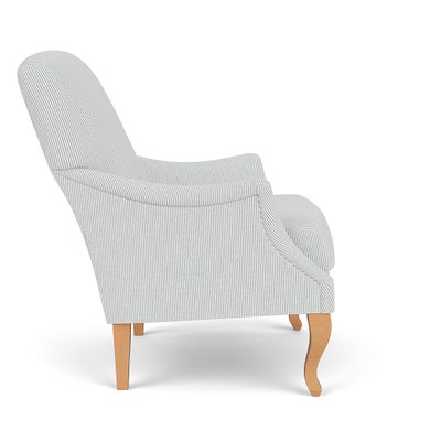 Armchair - Duck Egg - Broadway Stripe