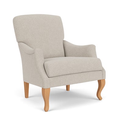 Armchair - Natural - Aquaclean Oxford