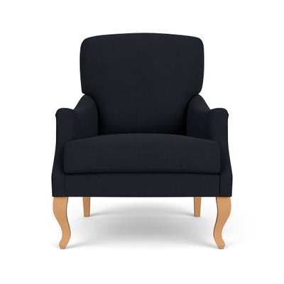 Armchair - Ink - House Linen Mix