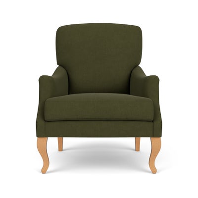 Armchair - Forest Green - House Linen Mix