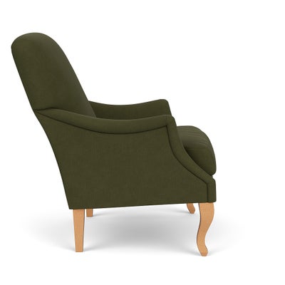 Armchair - Forest Green - House Linen Mix