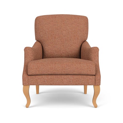 Armchair - Brick - Herringbone Weave