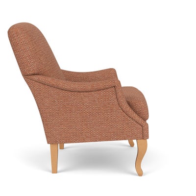 Armchair - Brick - Herringbone Weave