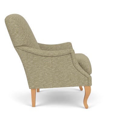 Armchair - Apple - Herringbone Weave