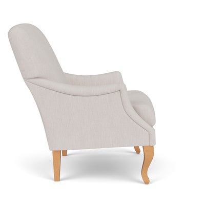 Armchair - Soft White - Luxury Italian Linen