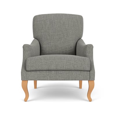 Armchair - Grey marl - Rustic weave