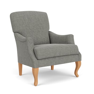 Armchair - Grey marl - Rustic weave