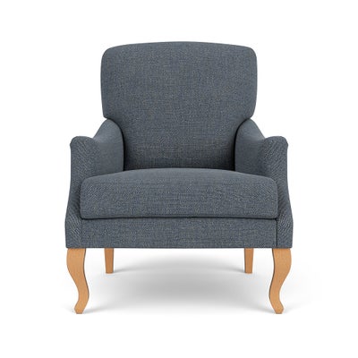 Armchair - Indigo - Rustic weave