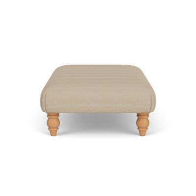 Foot Stool - Natural - Compton Stripe