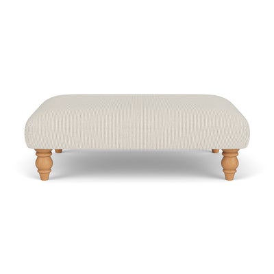 Foot Stool - Natural - Broadway Stripe