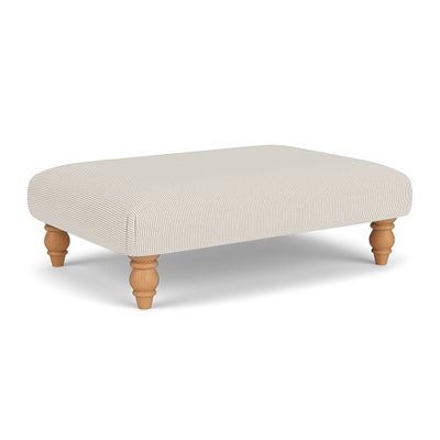 Foot Stool - Natural - Broadway Stripe