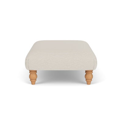 Foot Stool - Natural - Broadway Stripe