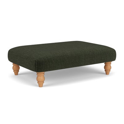 Foot Stool - Moss - Eco Chenille