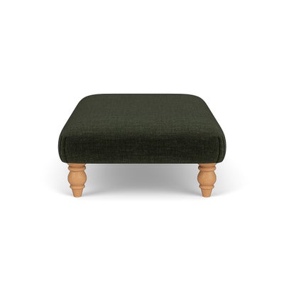 Foot Stool - Moss - Eco Chenille