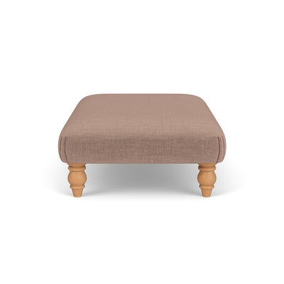 Foot Stool - Dusky Rose - Eco Chenille
