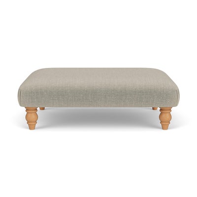 Foot Stool - Natural - Eco Chenille