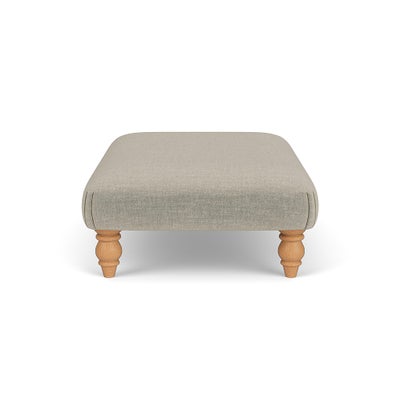 Foot Stool - Natural - Eco Chenille
