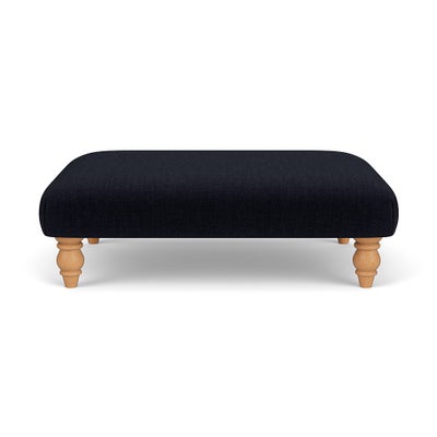 Foot Stool - Ink - Eco Chenille