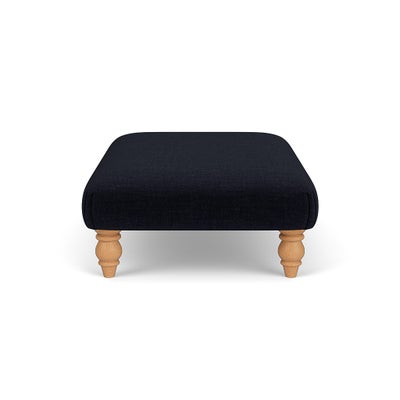 Foot Stool - Ink - Eco Chenille