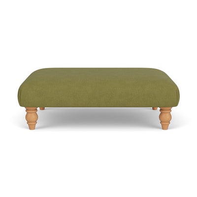 Foot Stool - Apple - House Linen Mix
