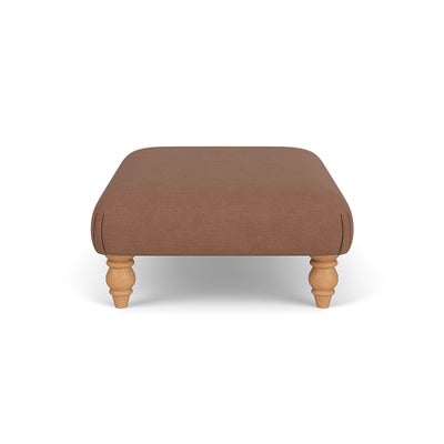 Foot Stool - Dusky Blush - House Linen Mix