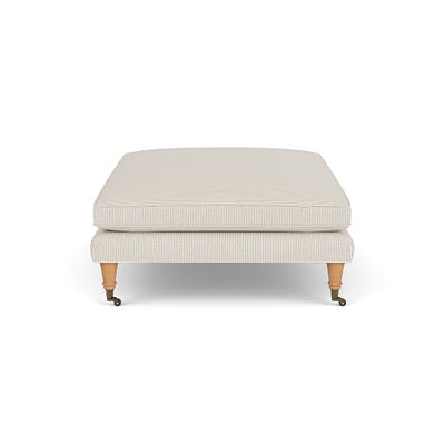 Foot Stool - Natural - Broadway Stripe
